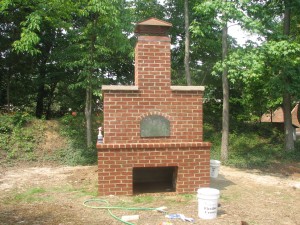 pizza oven chimney