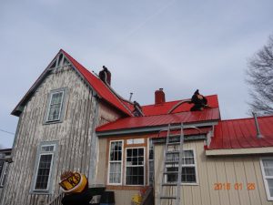 metal roof chimney pipe